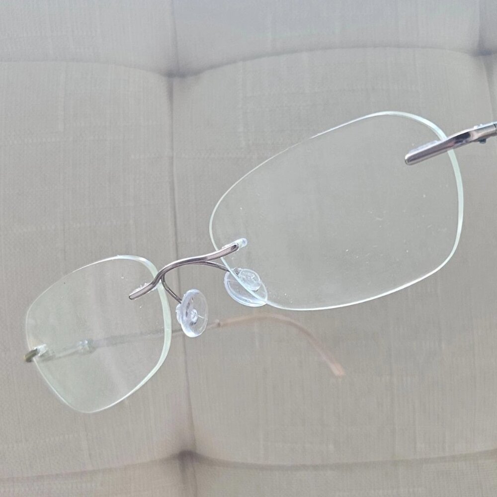 Airlock Eyeglasses Frame RImless Eyewear Glasses FOREVER 51[]18 135